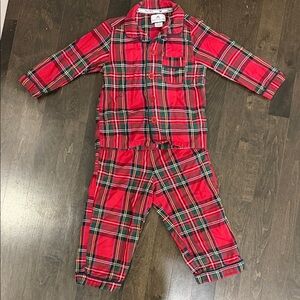 Plaid Red Kids Pajamas